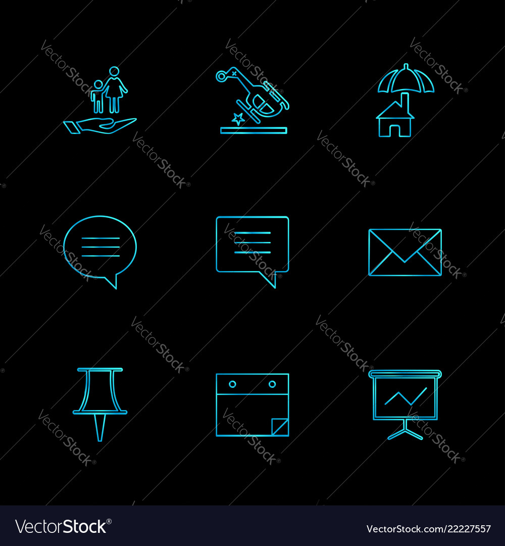 Messages email document speaker sound eps