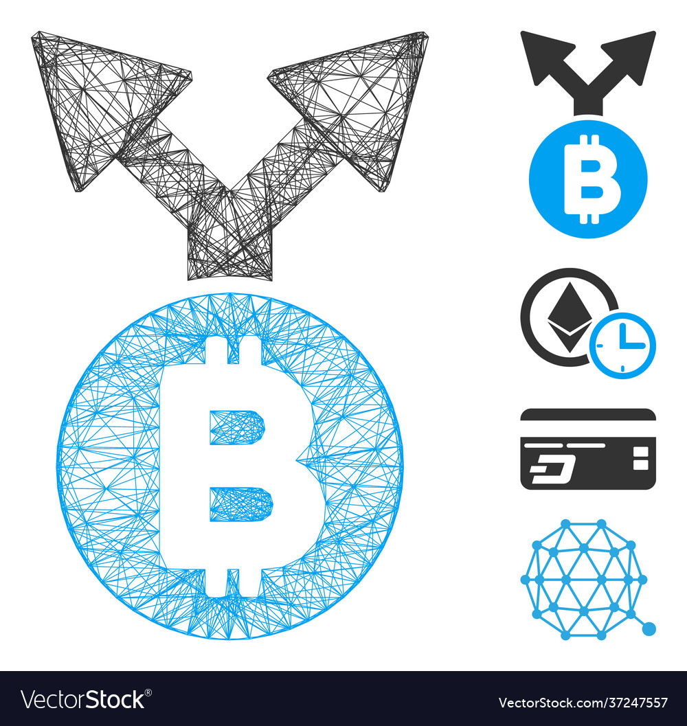Network bitcoin fork mesh