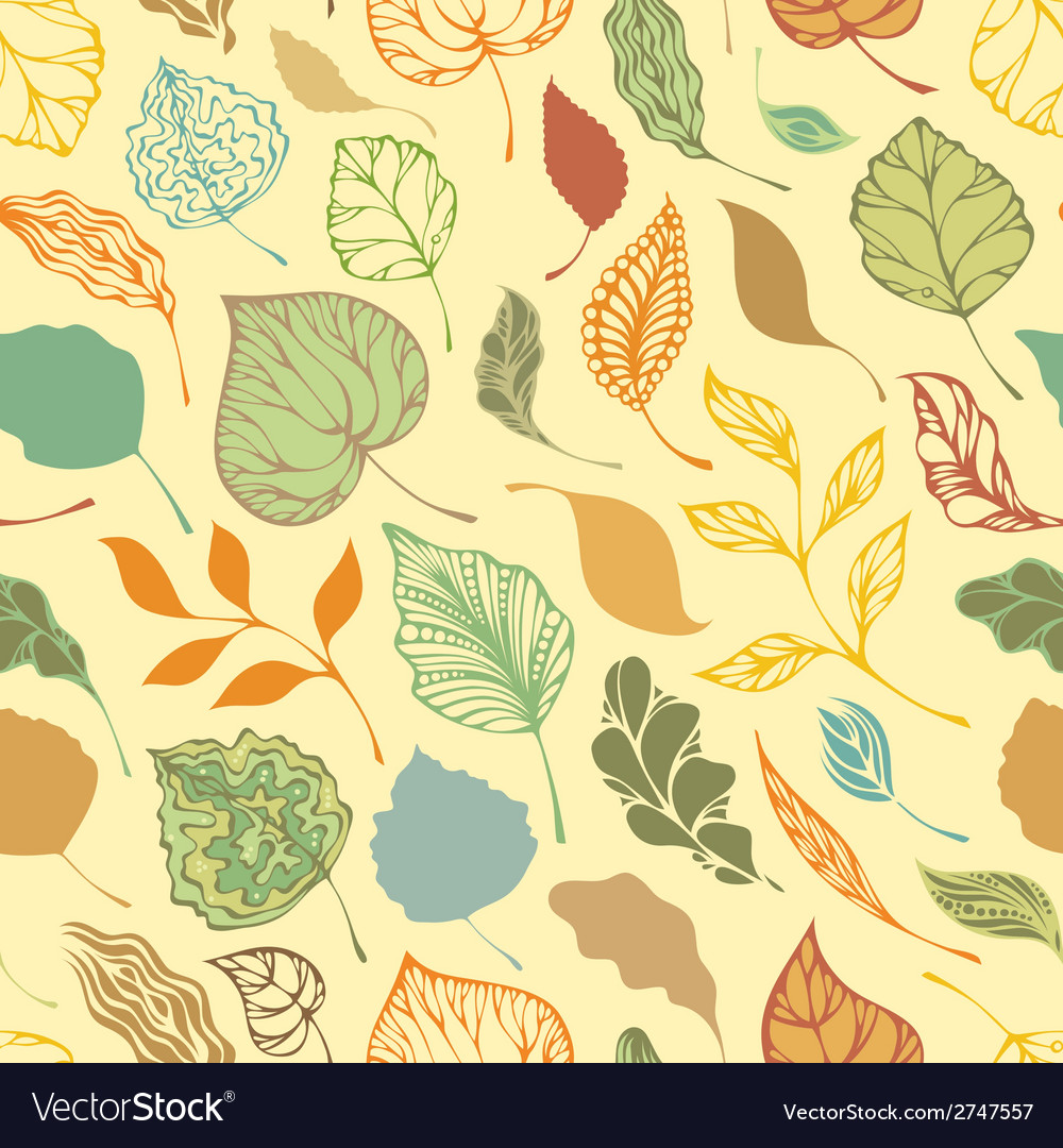 Seamless autumnal pattern