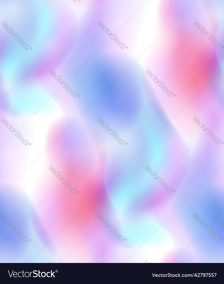 Seamless holographic retro pattern in neon