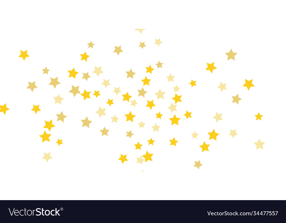 Star confetti Royalty Free Vector Image - VectorStock