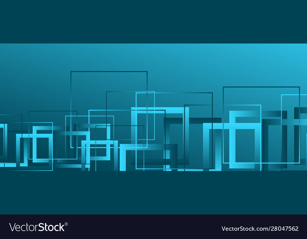 Abstract background with simple square