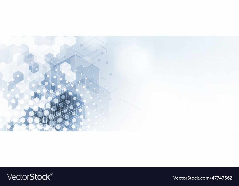 Abstract hexagon background technology poligonal