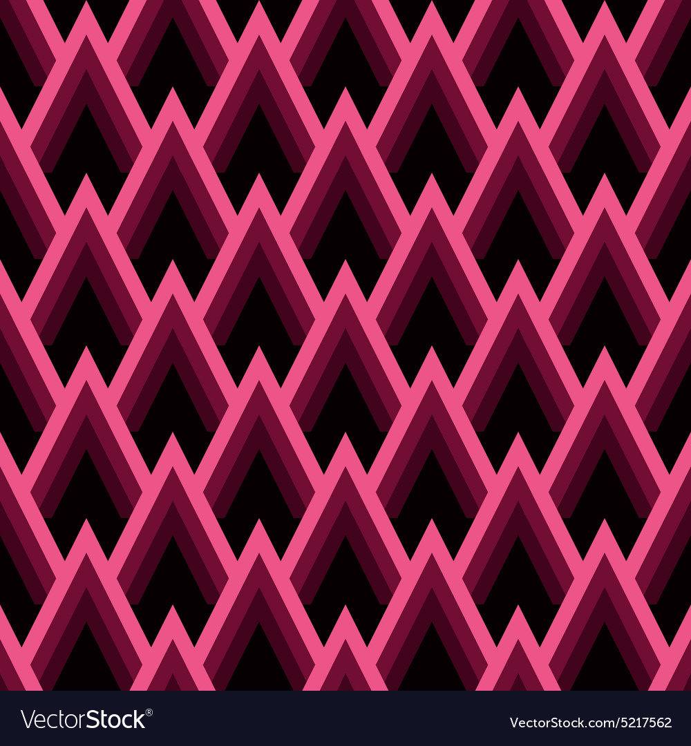 Abstract seamless geometric pattern with triangles