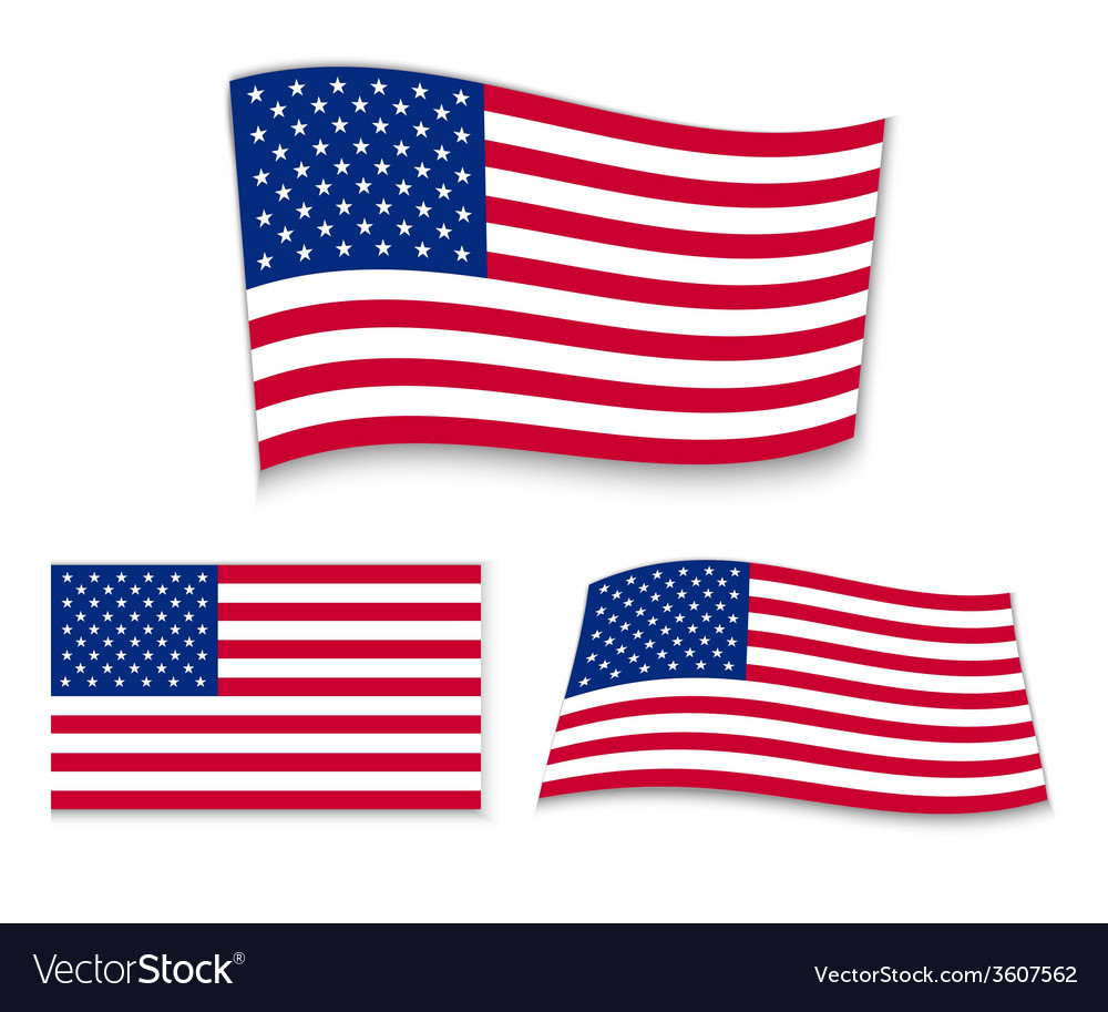American Flags Set