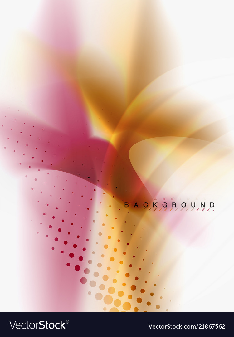 Background abstract color flow liquid design vector image Background abstract color flow liquid design