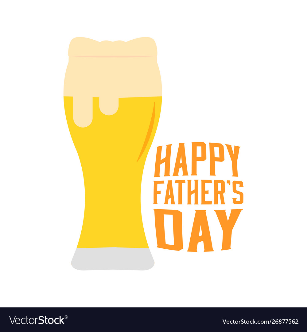 Happy father day Royalty Free Vector Image - VectorStock