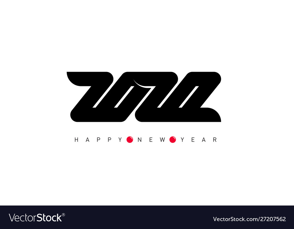 Happy new year 2020 brochure or calendar design
