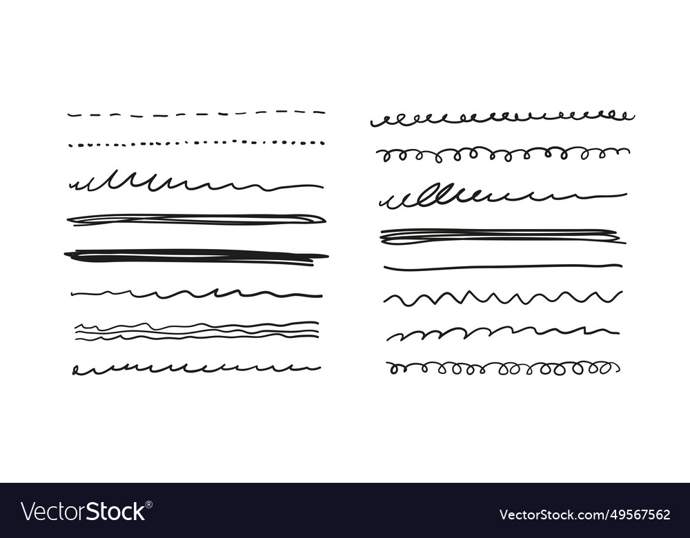 Moderne Swirls & Strokes