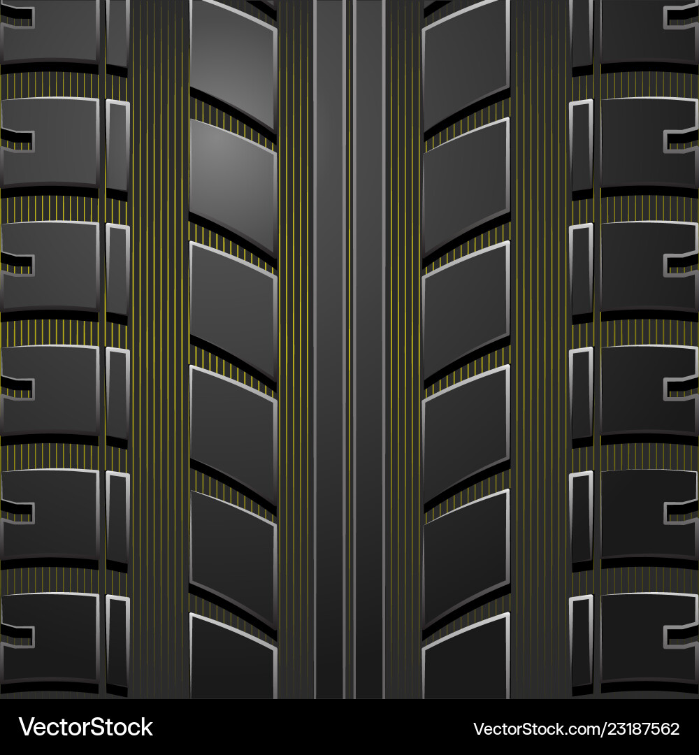 Tire track pattern Royalty Free Vector Image - VectorStock