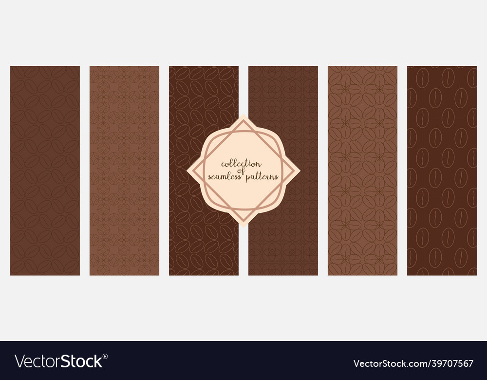 Big collection of stylish seamless patterns Vector Image Big collection of stylish seamless patterns