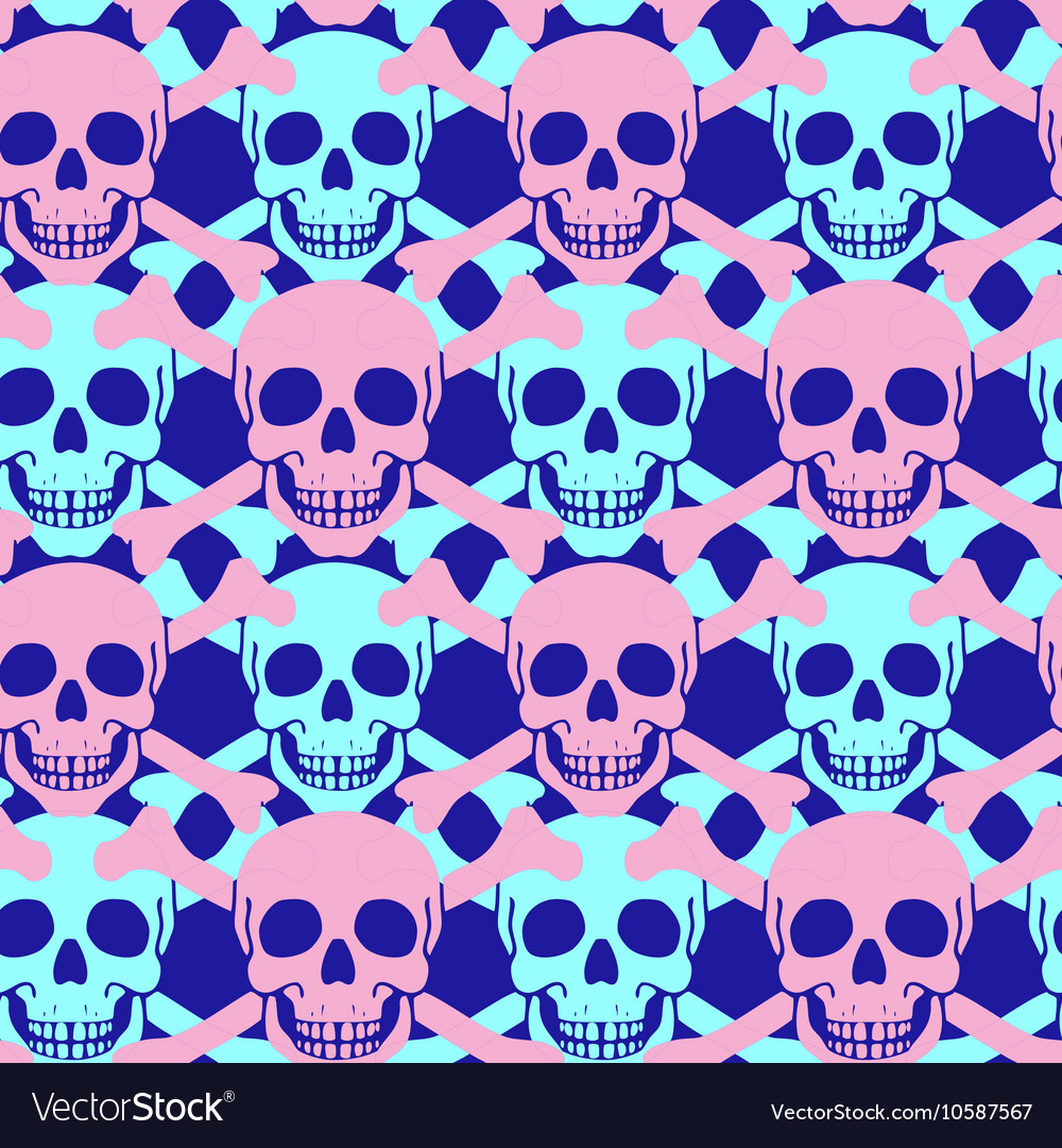 Skull Seamless Pattern