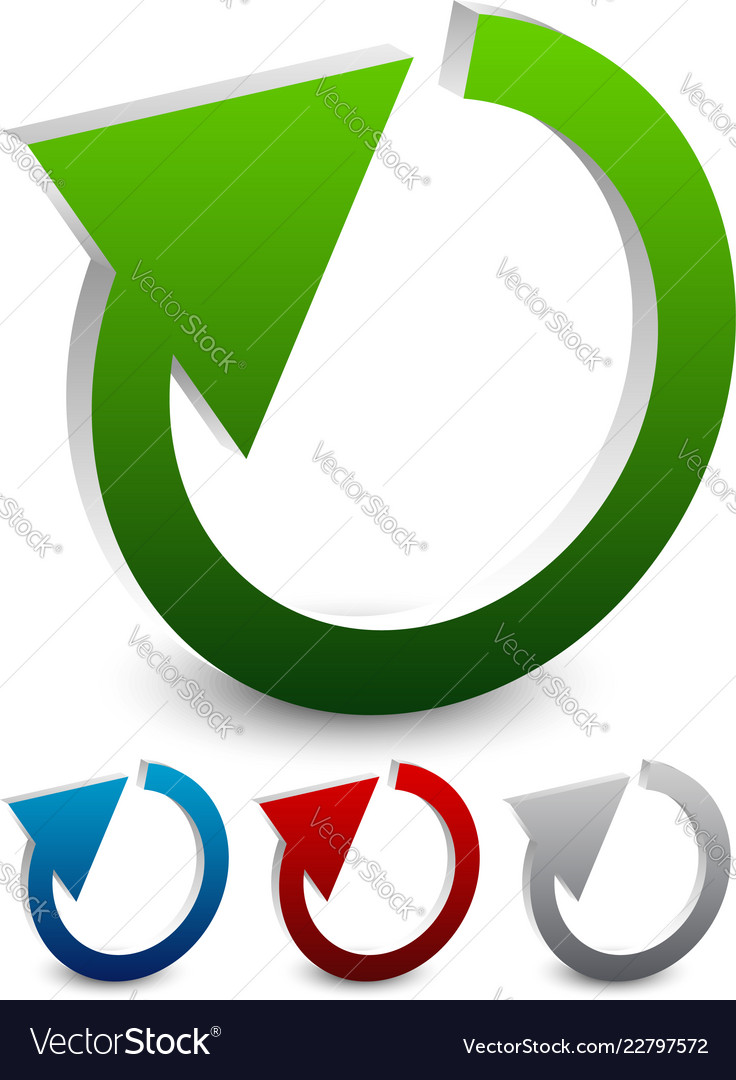 Circular Arrows - Loop & Restart