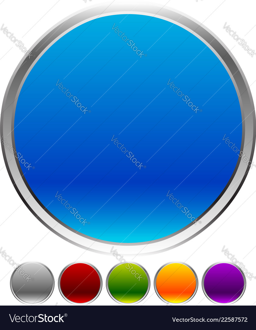 Empty colorful circle shapes elements eps
