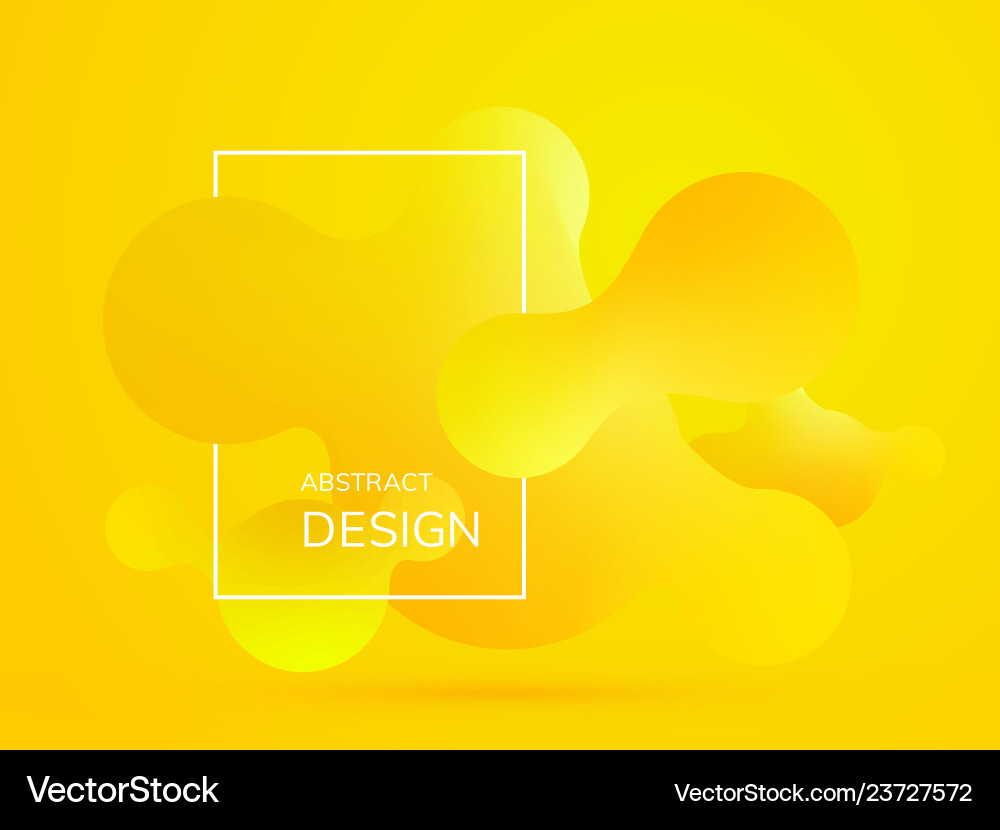 Liquid dynamic background Royalty Free Vector Image