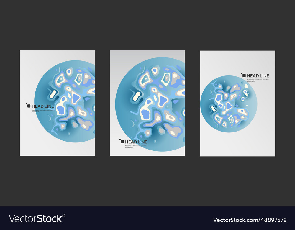 Liquid shapes background abstract color Vector Image Liquid shapes background abstract color