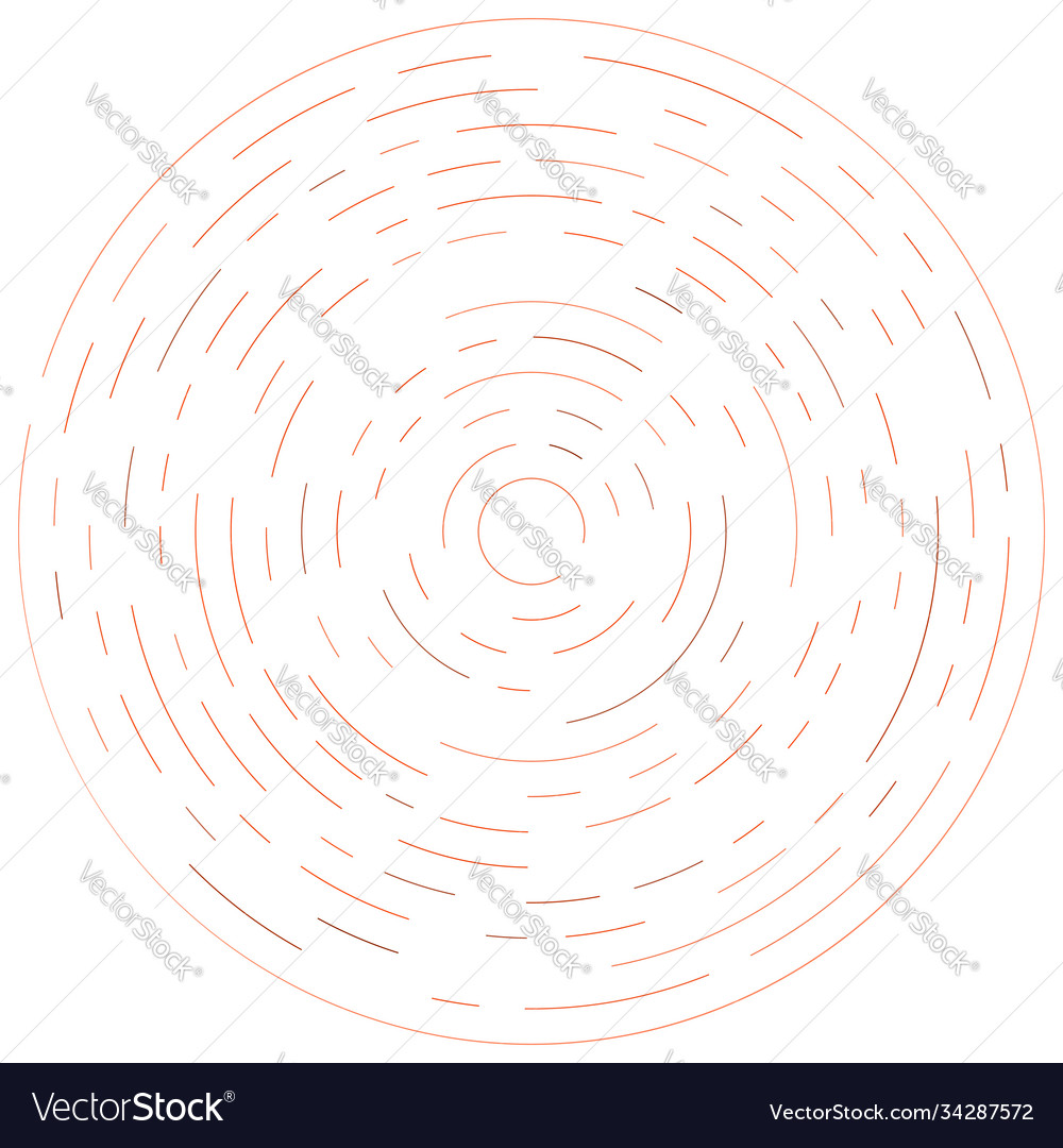 Radial radiating lines abstract burst element