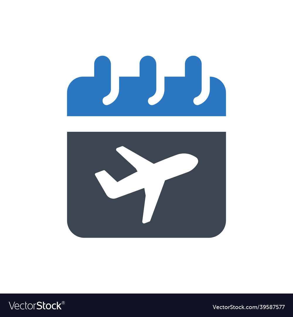 Flight Schedule Icon Royalty Free Vector Image Flight Schedule Icon Royalty Free Vector Image
