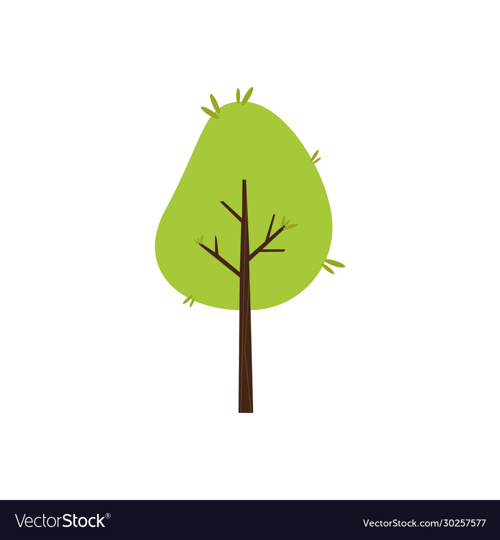 Isolated tree icon