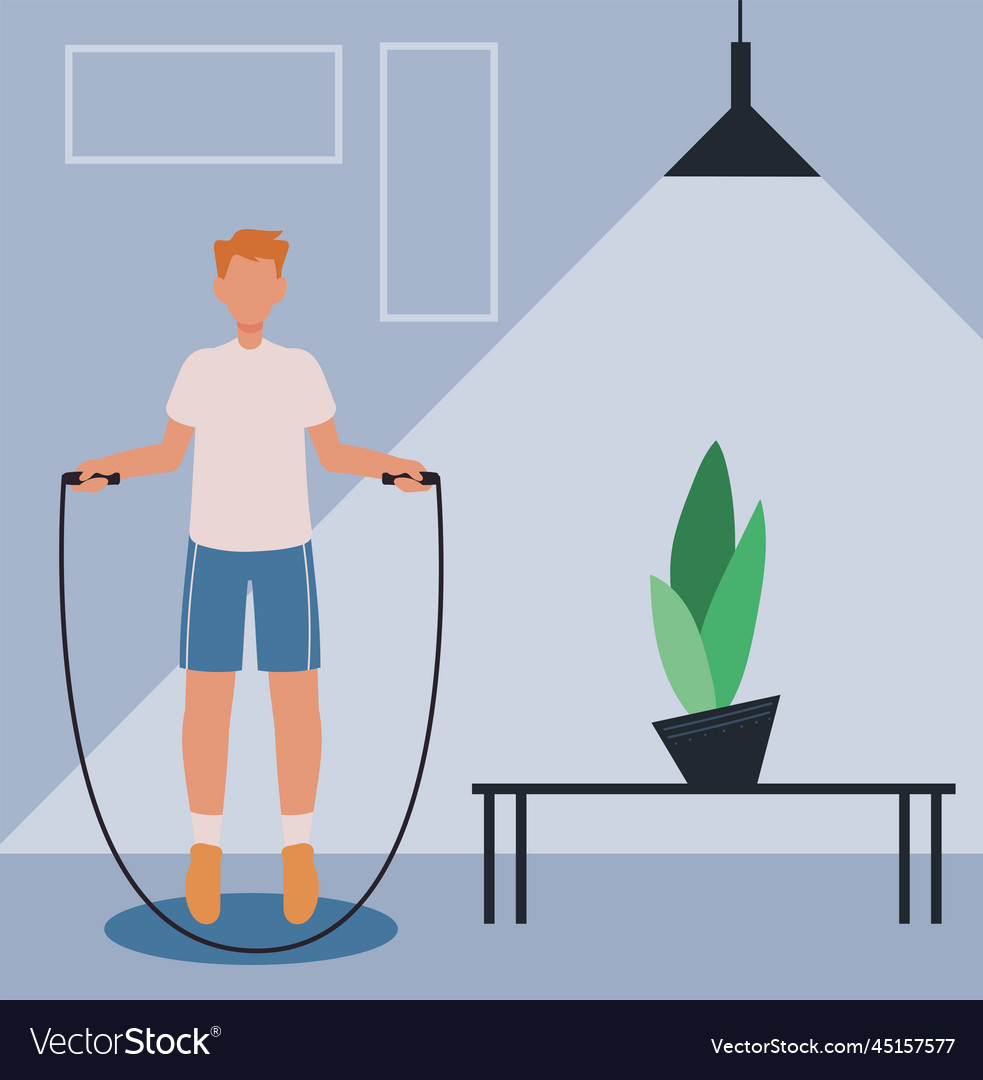 Man doing exercise