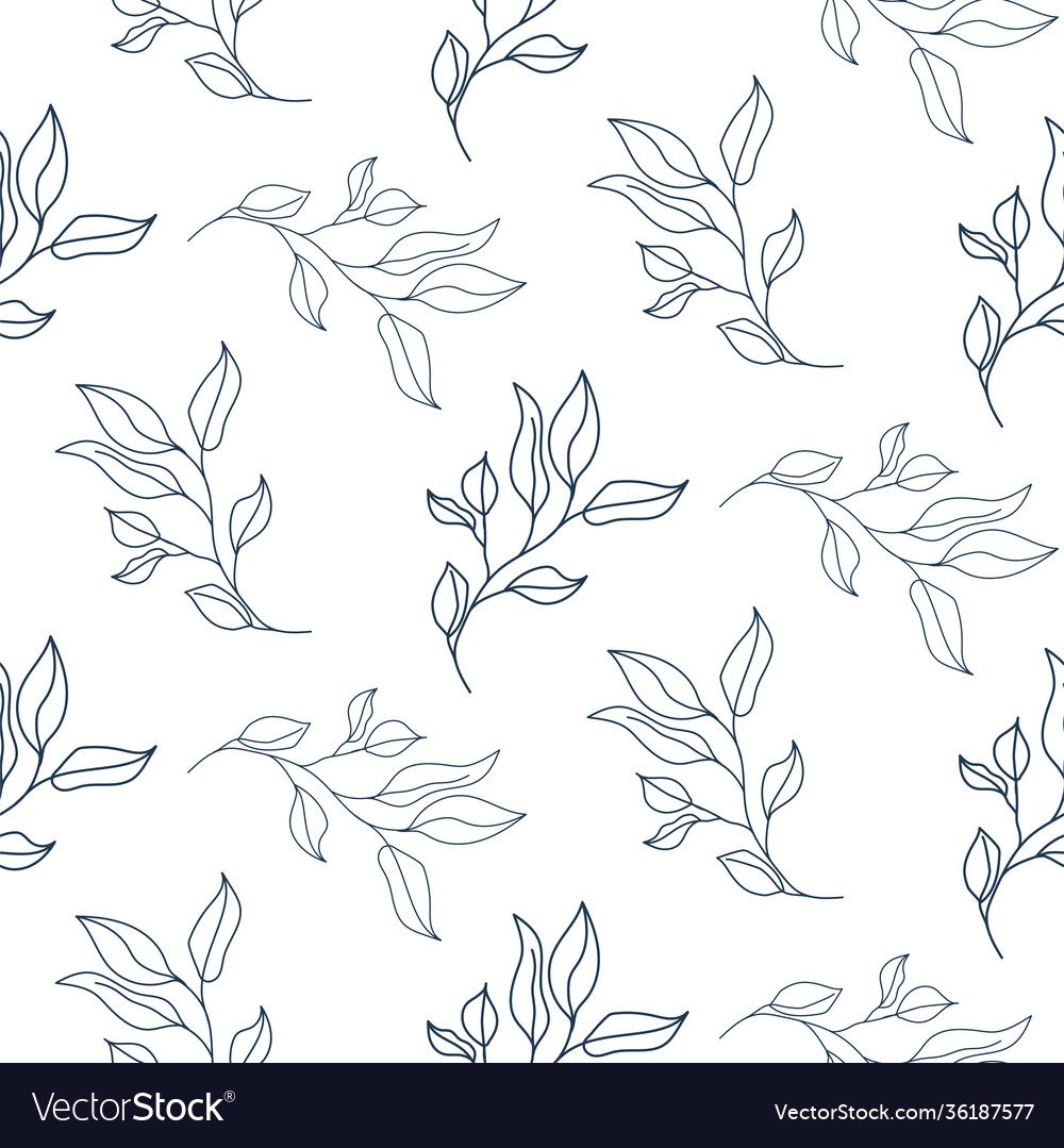 Spring Leaves Pattern - Light