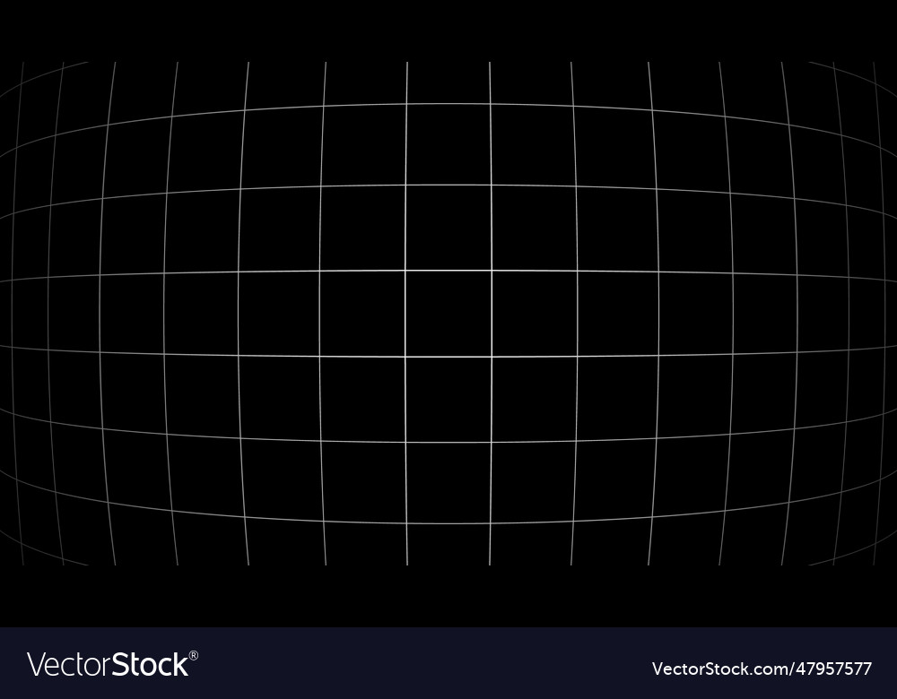 Wireframe space background with perspective grid vector image Wireframe space background with perspective grid