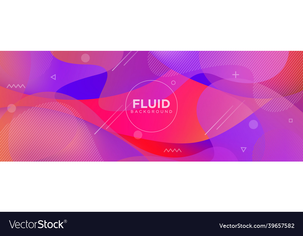 Abstract colorful fluid background design