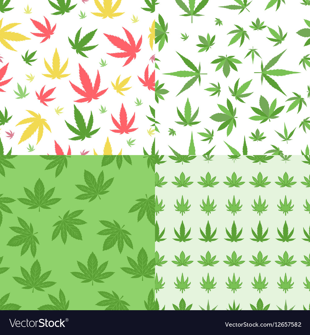 Marijuana seamless pattern