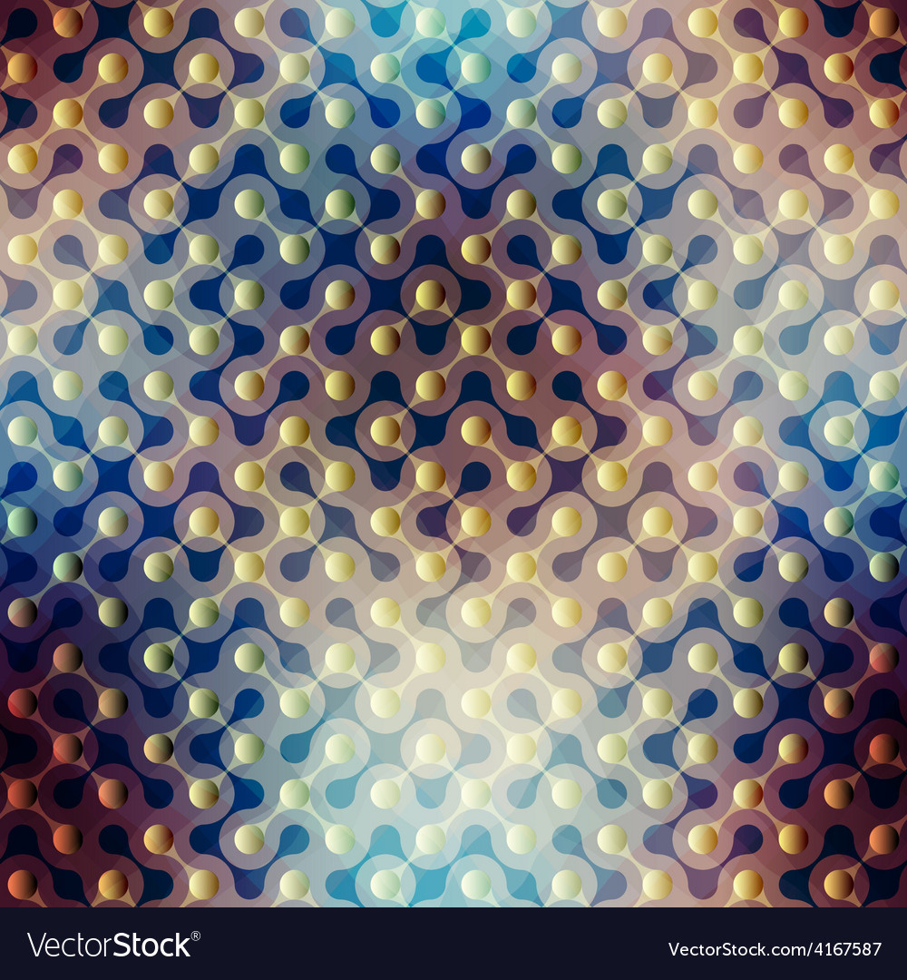 Abstract diagonal geometric pattern with droplet