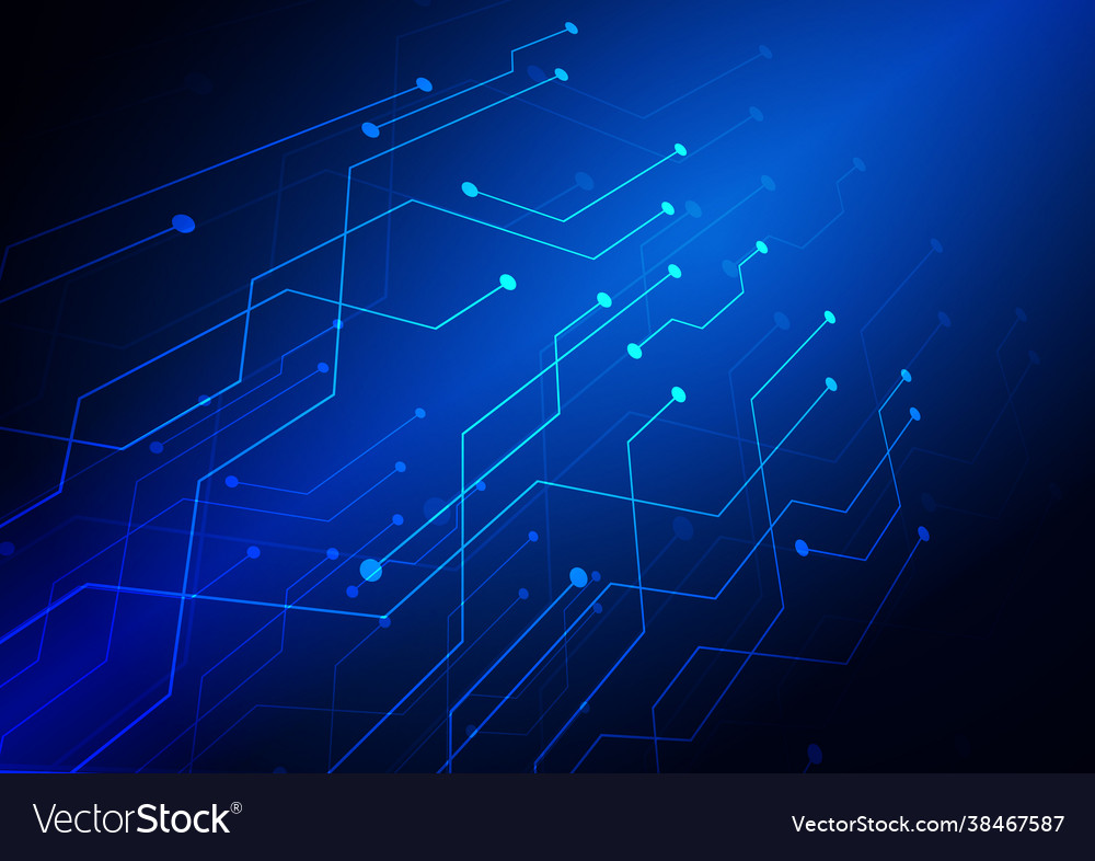 Circuit technology background with hi-tech