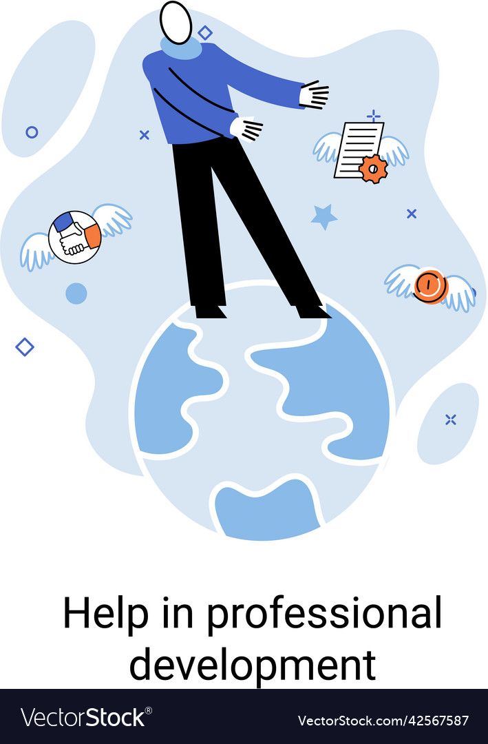 Help in professional development metaphor
