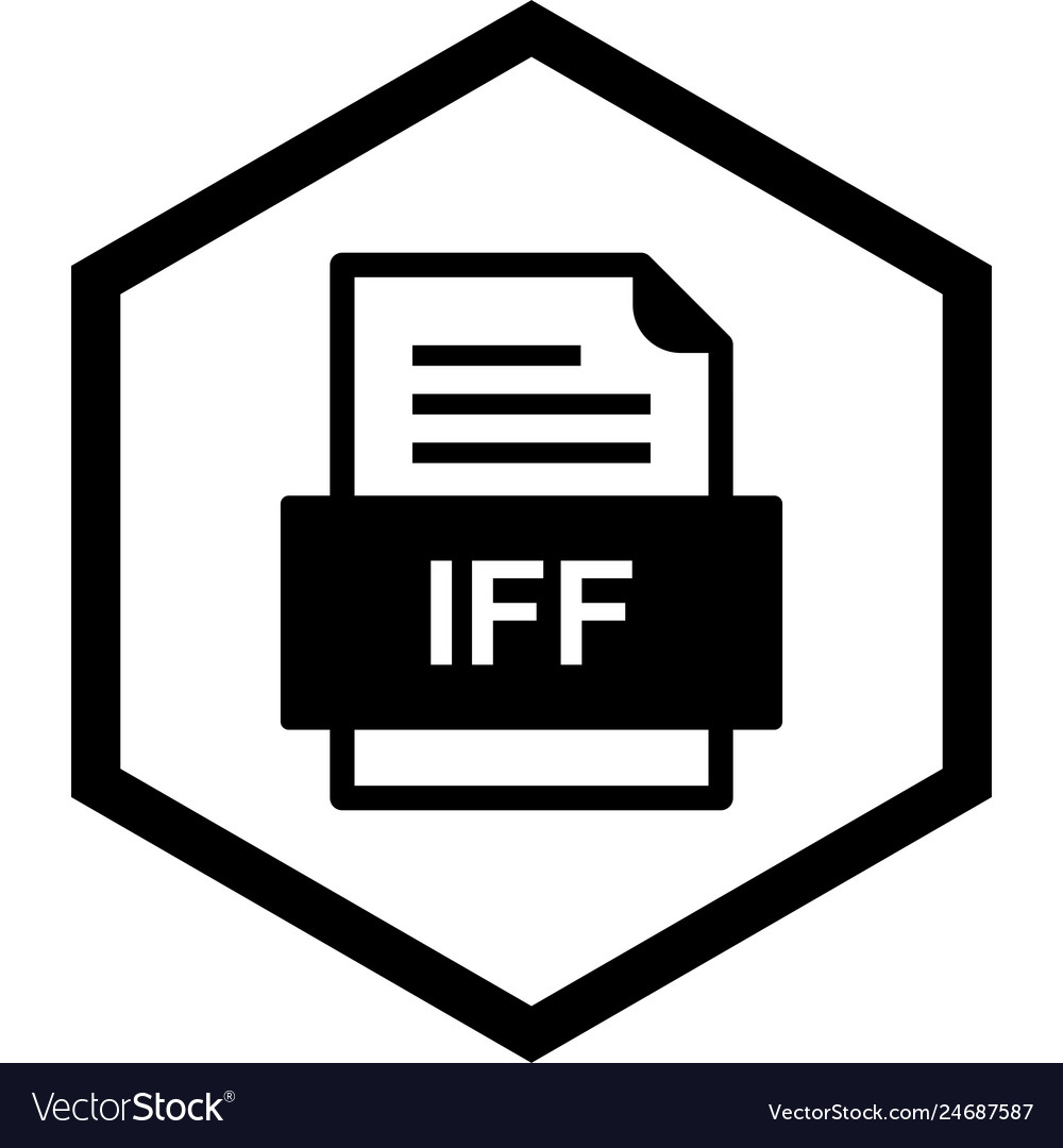 Iff file document icon
