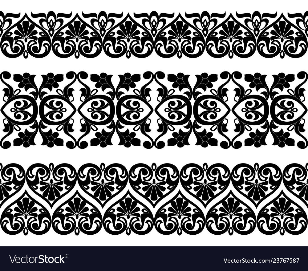 Patterns set3 Royalty Free Vector Image - VectorStock