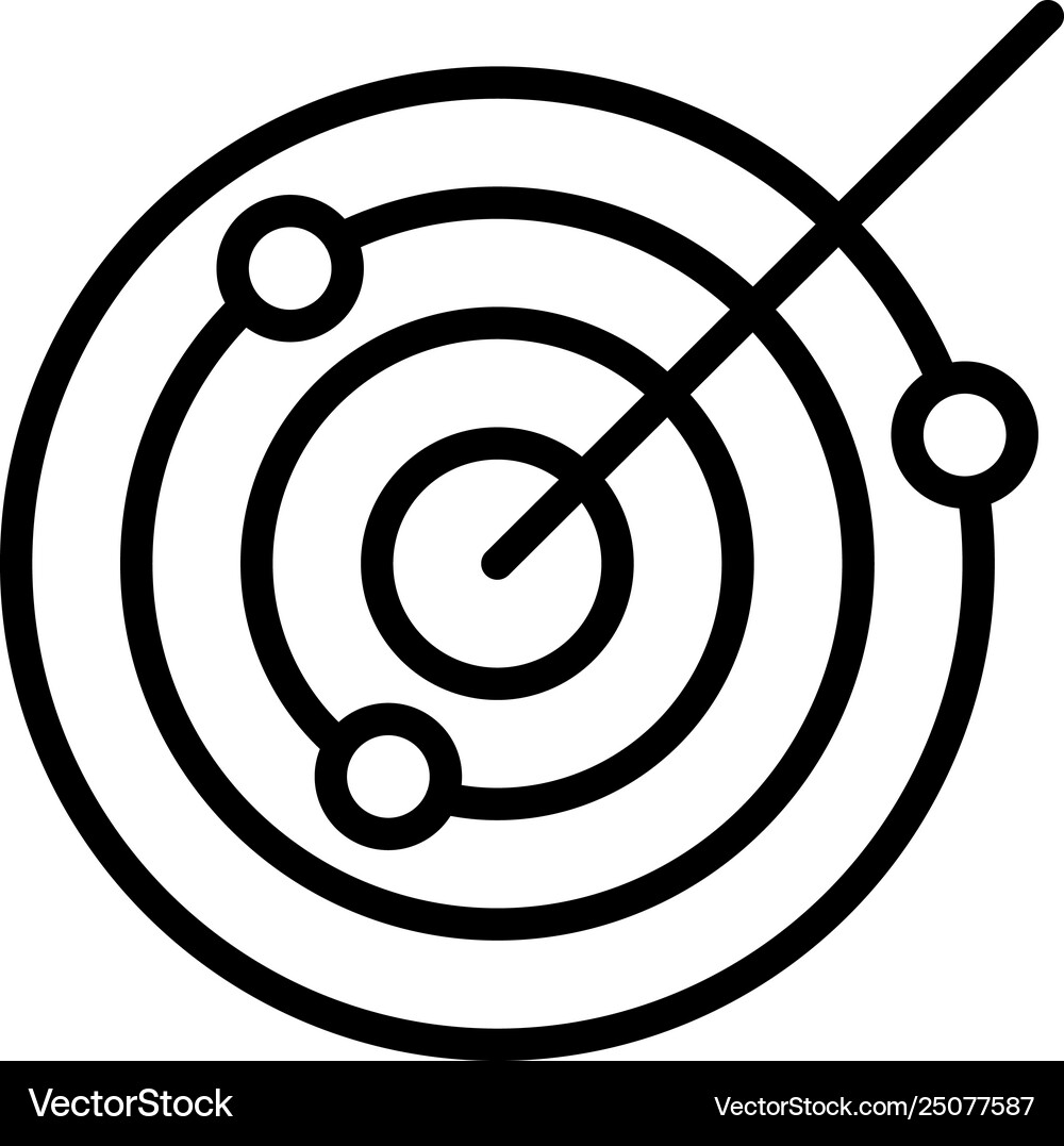 Radar Royalty Free Vector Image - VectorStock