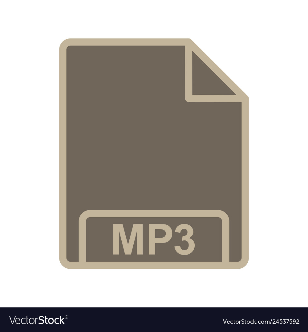 Mp3 icon Royalty Free Vector Image - VectorStock