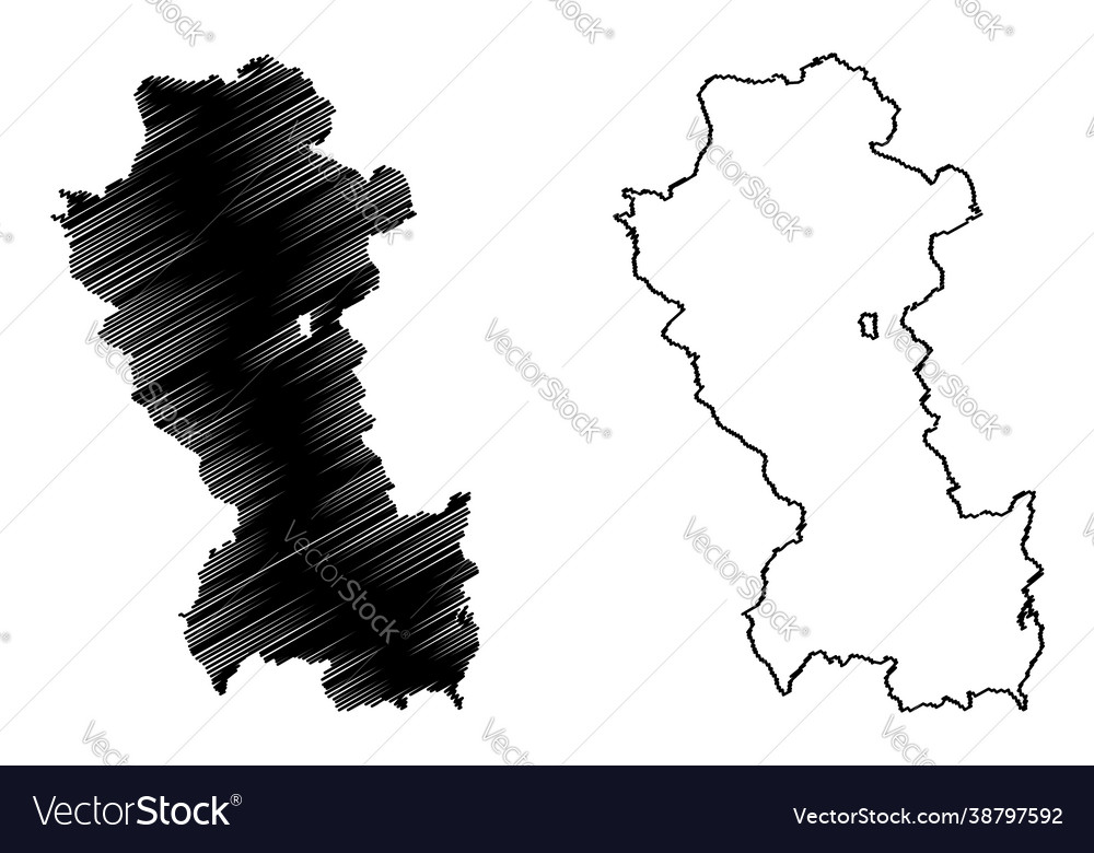 Potenza province italy italian republic Royalty Free Vector