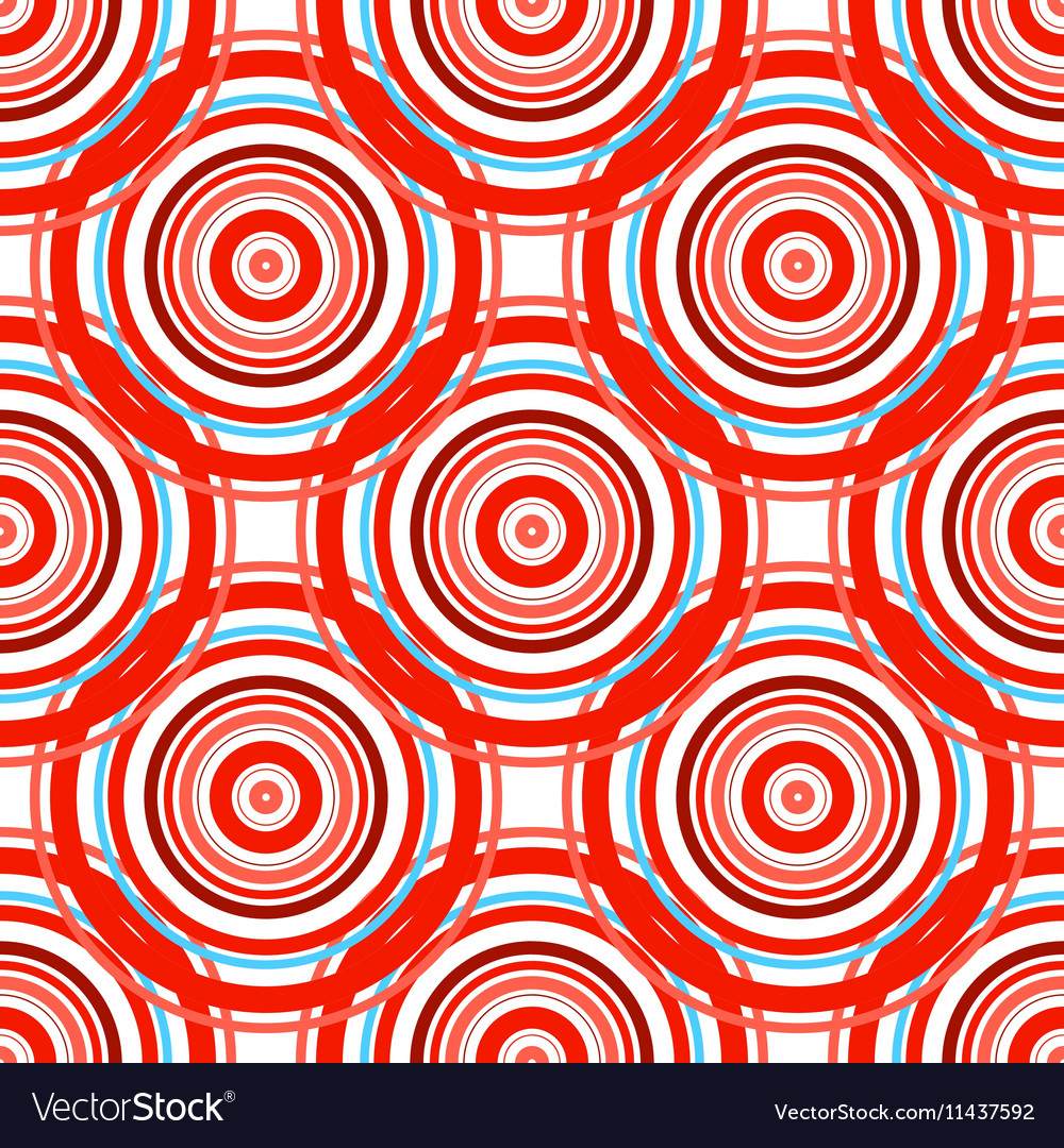 Red abstract seamless pattern