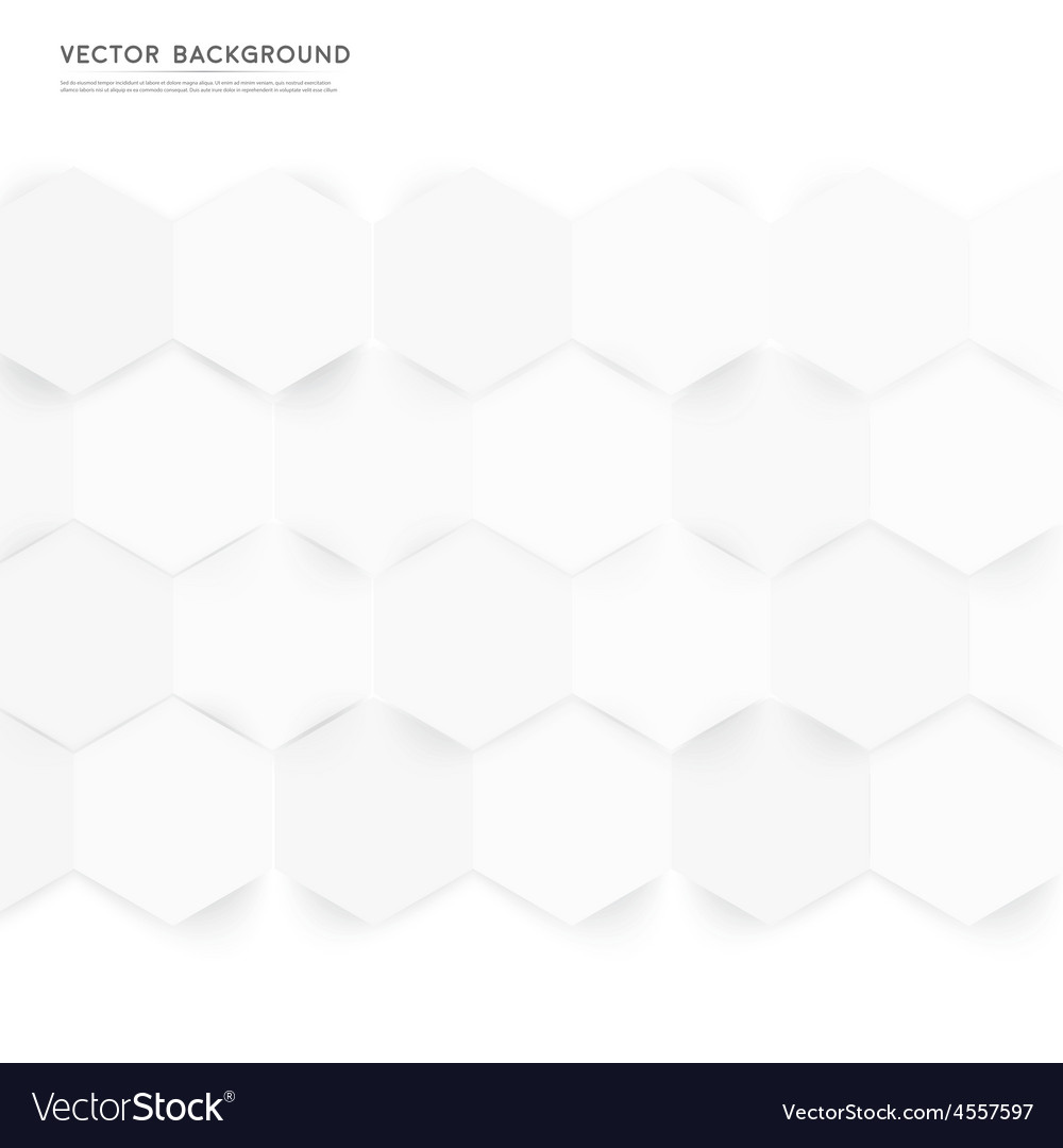 Abstract color 3d hexagonal