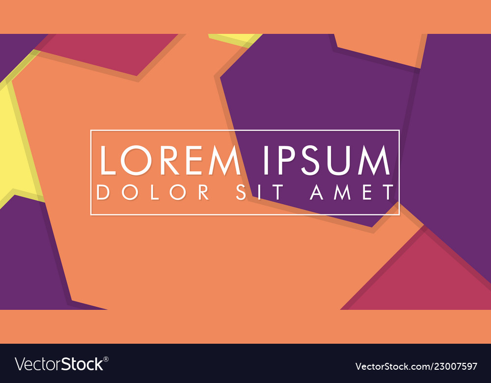 Abstract colorful hexagon background vector image Abstract colorful hexagon background