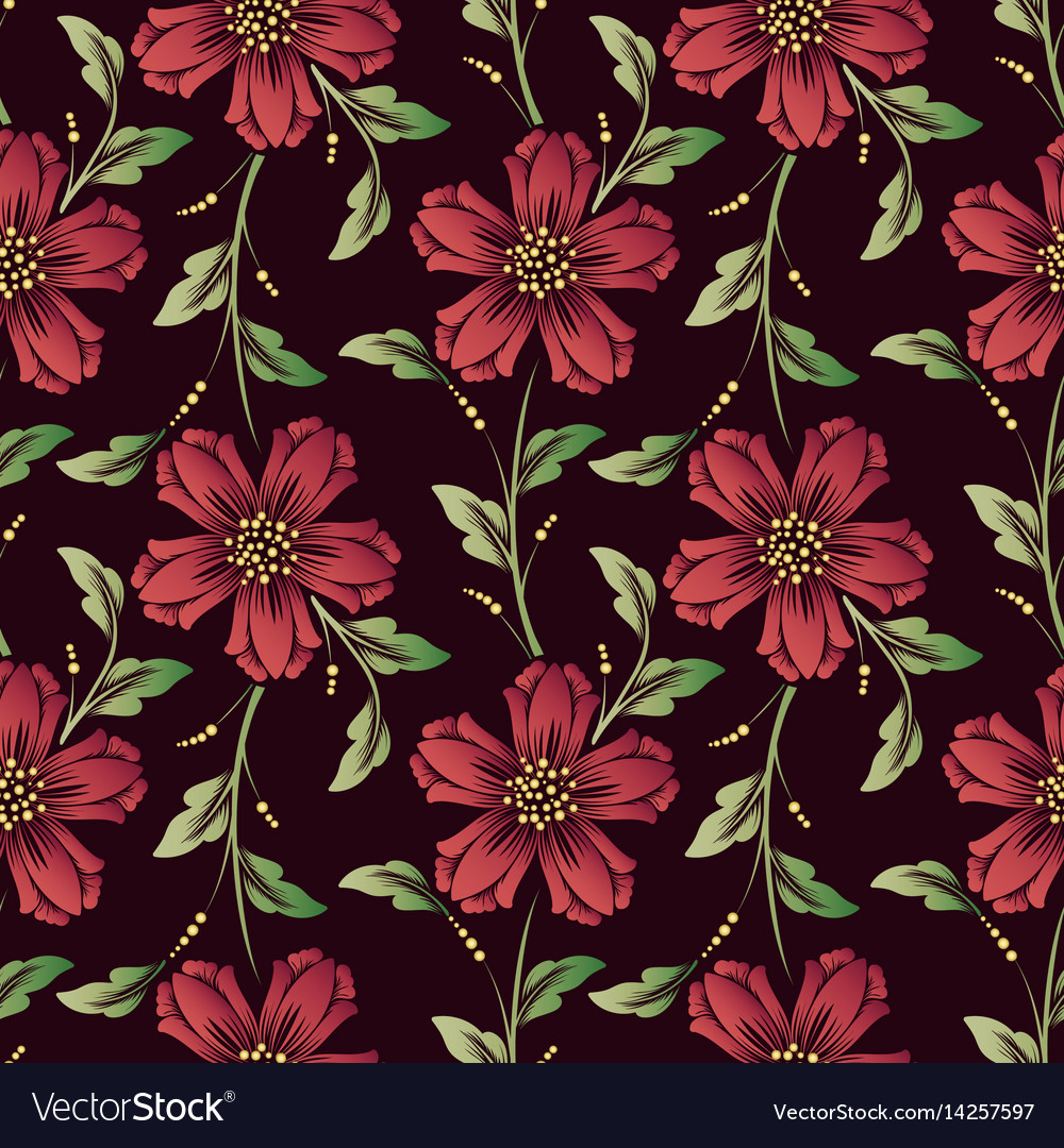 Floral Seamless Pattern
