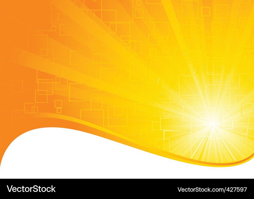 Orange background Royalty Free Vector Image - VectorStock