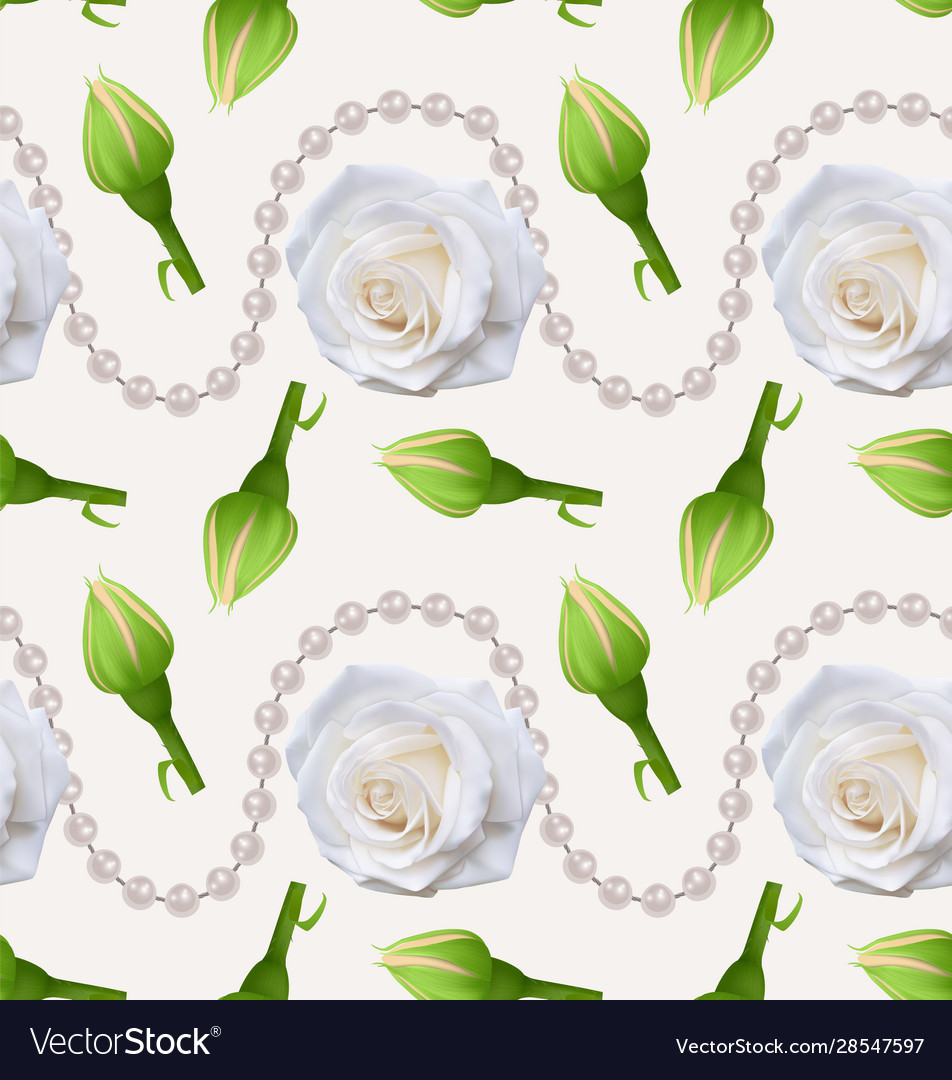 Seamless endless pattern with print beautiful