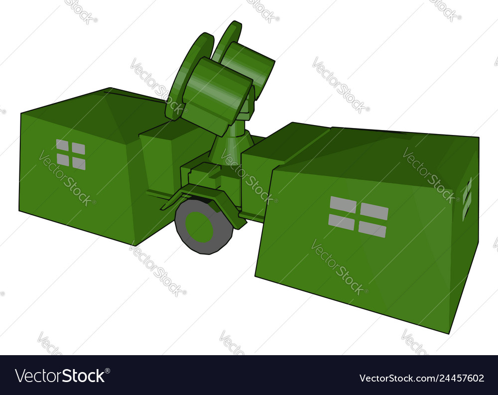 A radar system military equipment or color