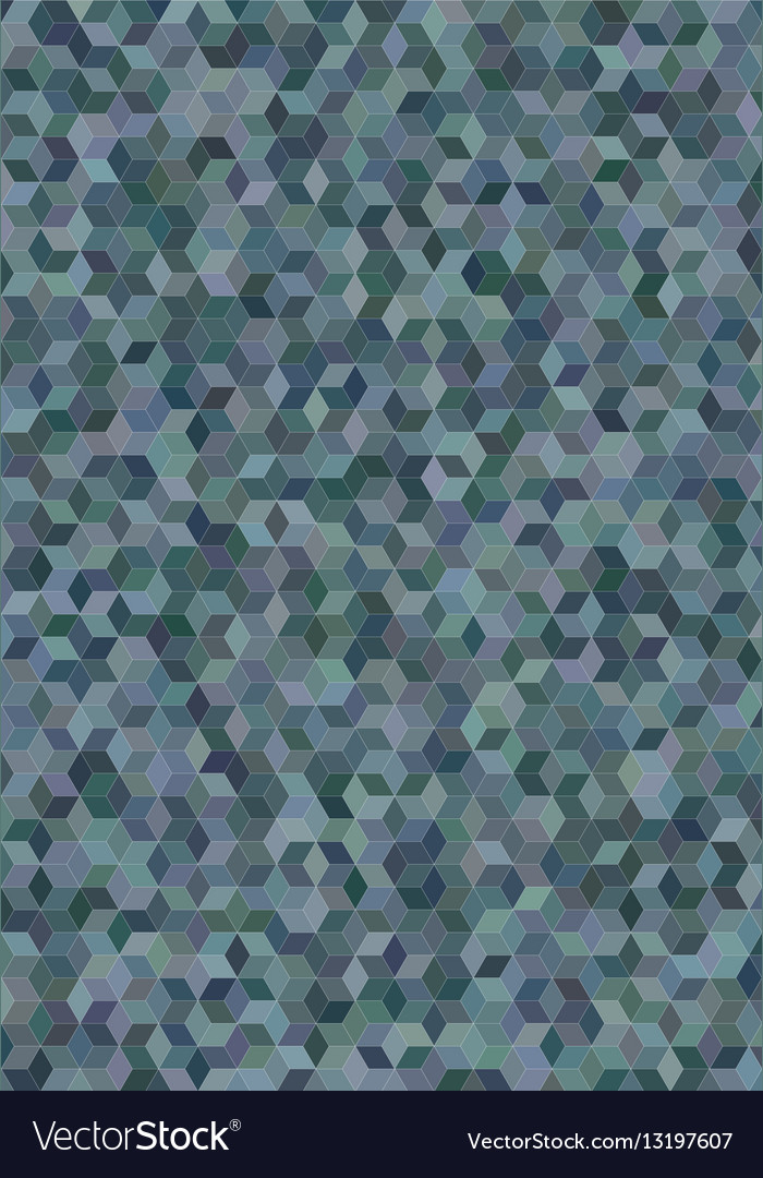 Abstract 3d cube mosaic pattern background