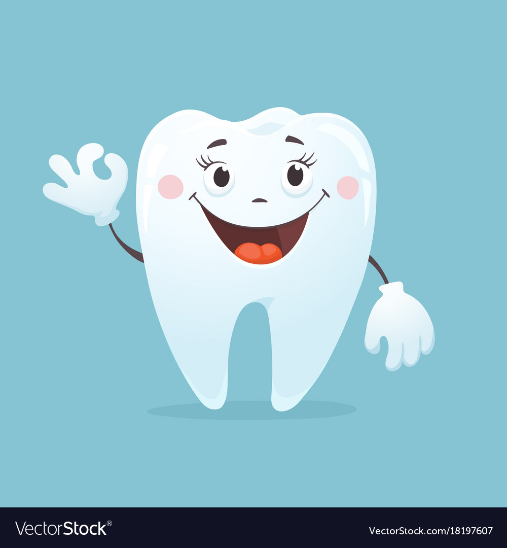 Cartoon Tooth Smiling Royalty Free Vector Image | The Best Porn Website