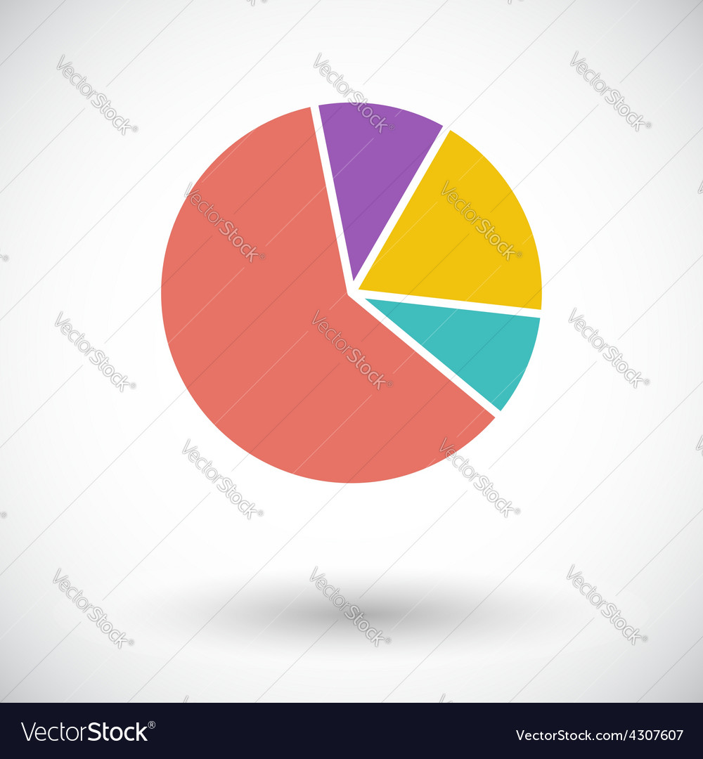 Flat Graph Icon - Data Chart