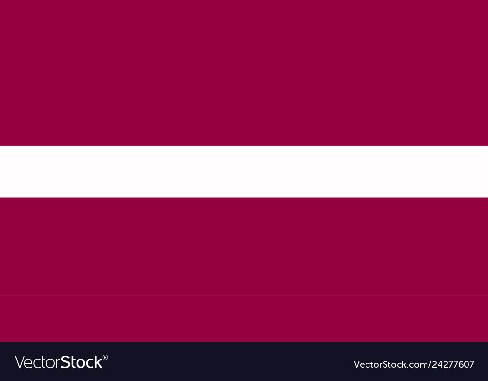 Latvia flag official colors and proportion