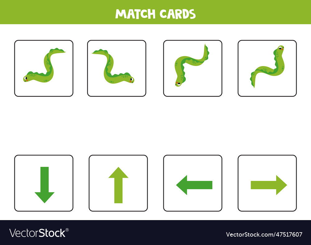 Left right up or down spatial orientation vector image Left right up or down spatial orientation