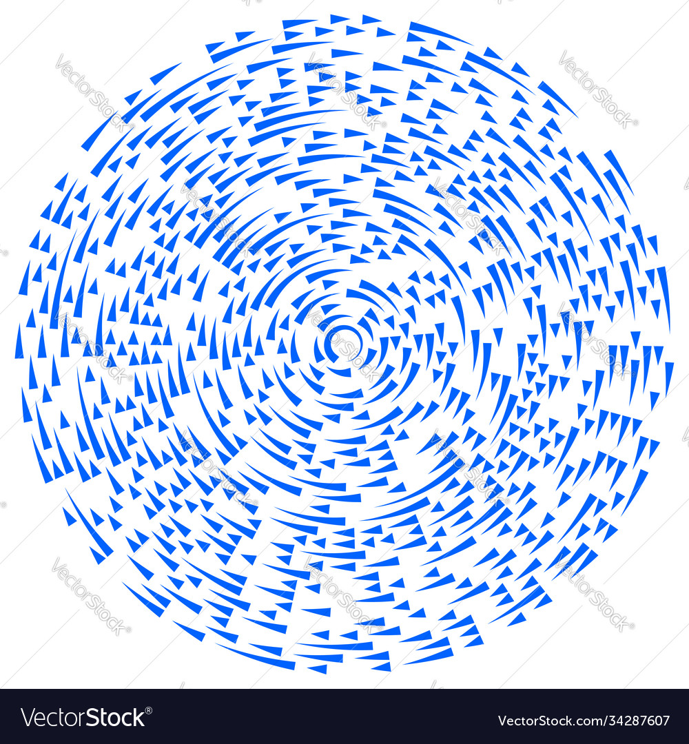 Radial radiating lines abstract burst element vector image Radial radiating lines abstract burst element