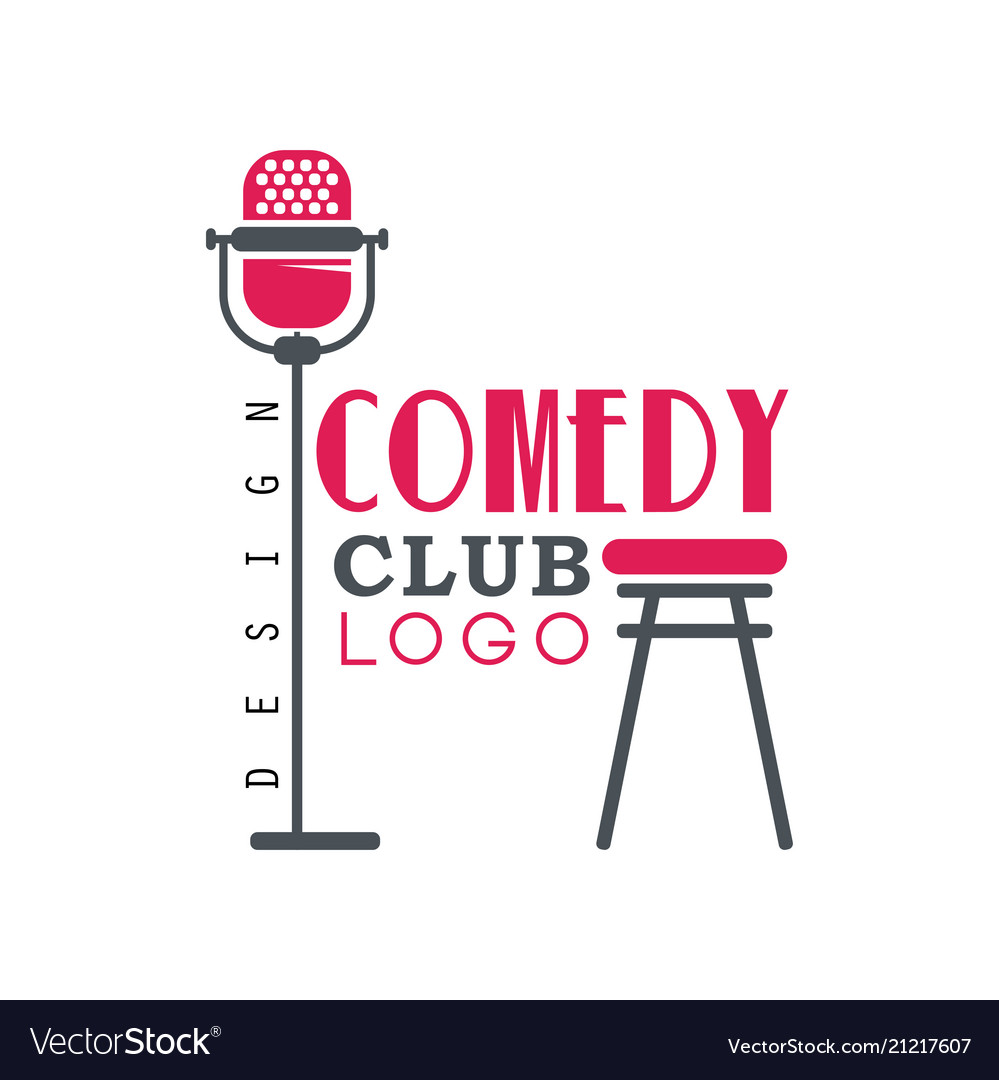 Retro Comedy Club Logo - Mikrofon